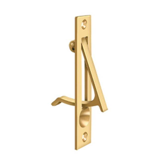 Deltana - Edge Pull, 4'' x 3/4'' - PVD Polished Brass
