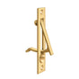 Deltana - Edge Pull, 4'' x 3/4'' - PVD Polished Brass