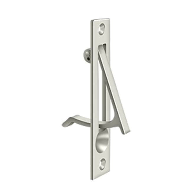 Deltana - Edge Pull, 4'' x 3/4'' - Polished Nickel