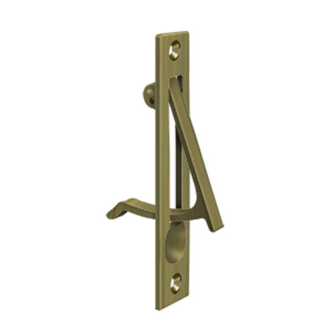 Deltana - Edge Pull, 4'' x 3/4'' - Antique Brass