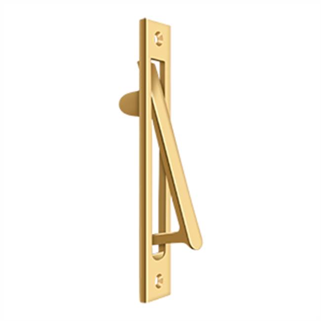 Deltana - Edge Pull HD, 6-1/4'' x 1-1/4'' - PVD Polished Brass