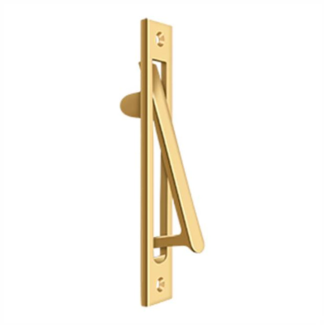 Deltana - Edge Pull HD, 6-1/4'' x 1-1/4'' - PVD Polished Brass