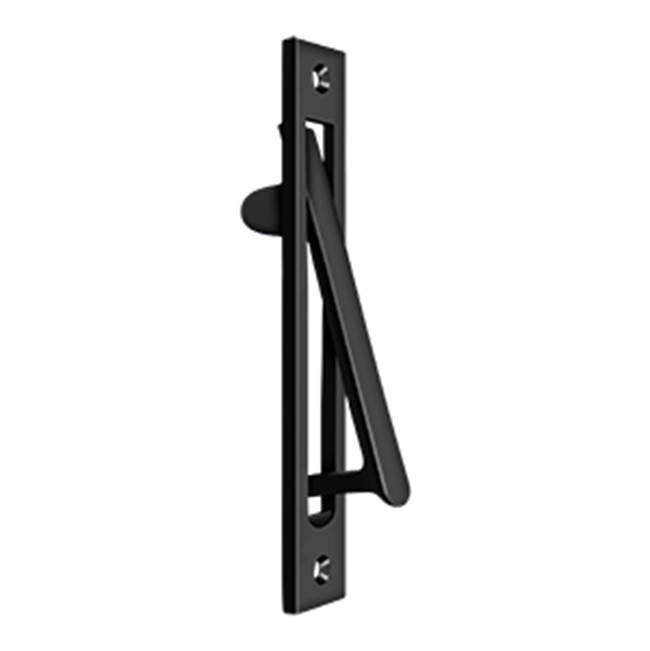 Deltana - Edge Pull HD, 6-1/4'' x 1-1/4'' - Paint Black