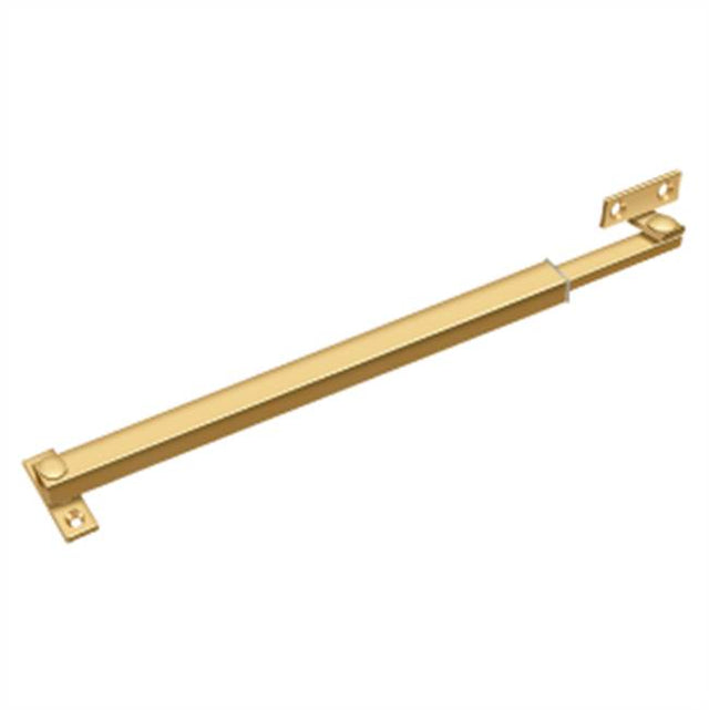 Deltana - 12'' Friction Casement Adjuster - PVD Polished Brass