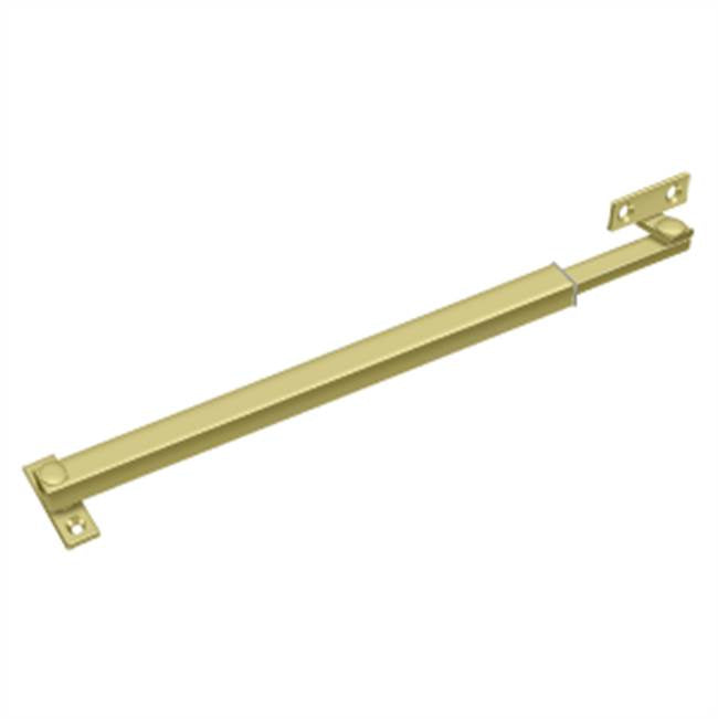 Deltana - 12'' Friction Casement Adjuster - Polished Brass