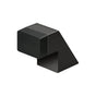 Deltana - Floor Door Bumper 1-1/4'', Contemporary, Solid Brass - Oil-rubbed Bronze