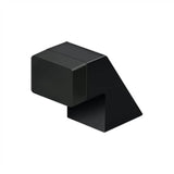 Deltana - Floor Door Bumper 1-1/4'', Contemporary, Solid Brass - Paint Black