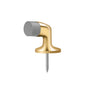 Deltana - Floor Door Bumper 1-3/8'', Solid Brass - PVD Polished Brass