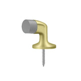 Deltana - Floor Door Bumper 1-3/8'', Solid Brass - Polished Brass