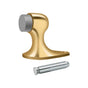 Deltana - Floor Door Bumper 2-1/8'', Solid Brass - PVD Polished Brass