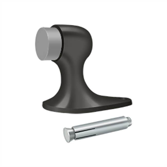 Deltana - Floor Door Bumper 2-1/8'', Solid Brass - Oil-rubbed Bronze