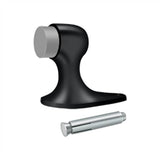 Deltana - Floor Door Bumper 2-1/8'', Solid Brass - Paint Black