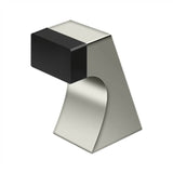 Deltana - Floor Door Bumper 2-1/2'', Contemporary, Solid Brass - Polished Nickel