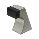 Deltana - Floor Door Bumper 2-1/2'', Contemporary, Solid Brass - Brushed Nickel