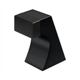 Deltana - Floor Door Bumper 2-1/2'', Contemporary, Solid Brass - Paint Black