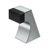 Deltana - Floor Door Bumper 2-1/2'', Contemporary, Solid Brass - Polished Chrome