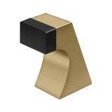 Deltana - Floor Door Bumper 2-1/2'', Contemporary, Solid Brass - Brushed Brass
