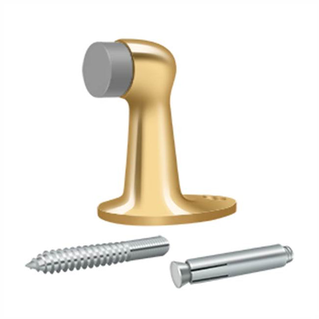 Deltana - Floor Door Bumper 2-7/8'', Solid Brass - PVD Polished Brass