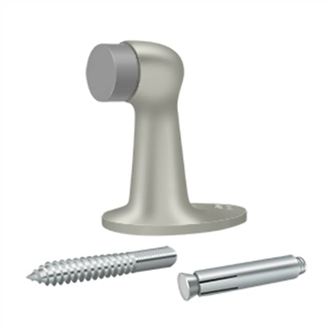 Deltana - Floor Door Bumper 2-7/8'', Solid Brass - Brushed Nickel