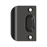 Deltana - Full Lip Strike Plate For Ball Catch and Roller Catch - Oil-rubbed Bronze