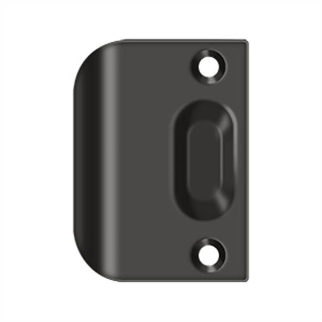 Deltana - Full Lip Strike Plate For Ball Catch and Roller Catch - Oil-rubbed Bronze