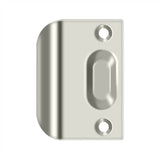 Deltana - Full Lip Strike Plate For Ball Catch and Roller Catch - Polished Nickel