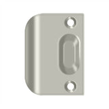 Deltana - Full Lip Strike Plate For Ball Catch and Roller Catch - Brushed Nickel