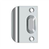Deltana - Full Lip Strike Plate For Ball Catch and Roller Catch - Polished Chrome