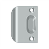 Deltana - Full Lip Strike Plate For Ball Catch and Roller Catch - Brushed Chrome