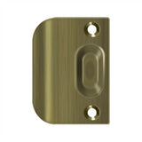 Deltana - Full Lip Strike Plate For Ball Catch and Roller Catch - Antique Brass