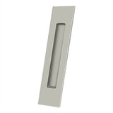 Deltana - Flush Pull, Rectangular, HD, 10'' x 2-1/4'' x 1/2'', Solid Brass - Brushed Nickel