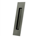 Deltana - Flush Pull, Rectangular, HD, 10'' x 2-1/4'' x 1/2'', Solid Brass - Antique Nickel