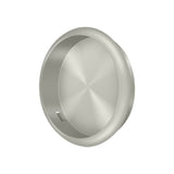 Deltana - Flush Pull, Round, 2-1/2'' Diam. - Brushed Nickel