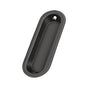 Deltana - Flush Pull, Oblong, 3-1/2'' x 1-1/4'' x 3/8'' - Oil-rubbed Bronze
