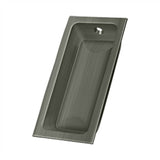 Deltana - Flush Pull, Large, 3-5/8'' x 1-3/4'' x 1/2'' - Antique Nickel