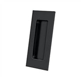 Deltana - Flush Pull, Rectangular, HD, 4'' x 1-7/8'' x 7/16'', Solid Brass - Paint Black