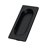 Deltana - Flush Pull, Large, 3-7/8'' x 1-5/8'' x 3/8'' - Paint Black