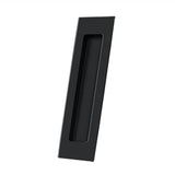 Deltana - Flush Pull, Rectangular, HD, 7'' x 1-7/8'' x 3/8'', Solid Brass - Paint Black