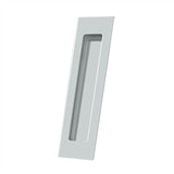 Deltana - Flush Pull, Rectangular, HD, 7'' x 1-7/8'' x 3/8'', Solid Brass - Polished Chrome