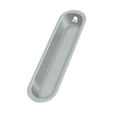 Deltana - Flush Pull, 4'' x 1'' x 1/2'' - Brushed Chrome