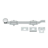 Deltana - 10'' Surface Bolt w/ Off-set, HD - Polished Chrome