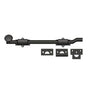 Deltana - 12'' Surface Bolt w/ Off-set, HD - Oil-rubbed Bronze