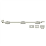 Deltana - 18'' Surface Bolt w/ Off-set, HD - Brushed Nickel