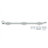 Deltana - 18'' Surface Bolt w/ Off-set, HD - Polished Chrome