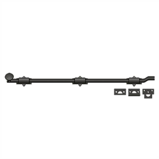 Deltana - 26'' Surface Bolt w/ Off-set, HD - Oil-rubbed Bronze