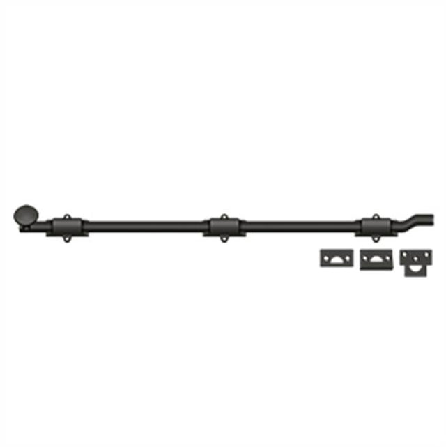 Deltana - 26'' Surface Bolt w/ Off-set, HD - Oil-rubbed Bronze