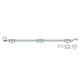 Deltana - 26'' Surface Bolt w/ Off-set, HD - Polished Chrome