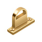 Deltana - Offset Heavy Duty Strike for HD Bolt, Solid Brass - PVD Polished Brass