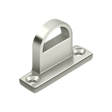 Deltana - Offset Heavy Duty Strike for HD Bolt, Solid Brass - Polished Nickel