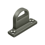 Deltana - Offset Heavy Duty Strike for HD Bolt, Solid Brass - Antique Nickel